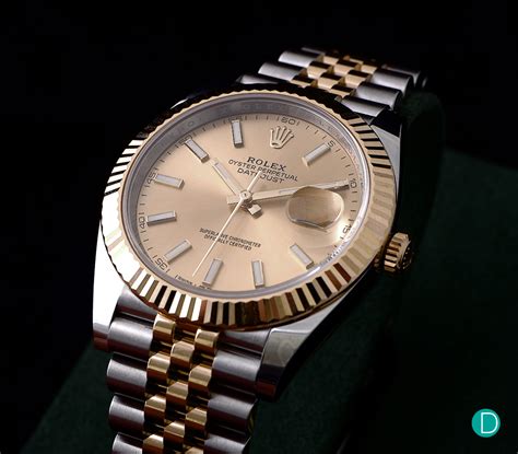 rolex datejust 2 tone crimson leather|Rolex Datejust review.